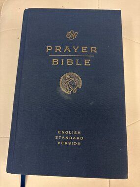 Crossway ESV Prayer Bible English Standard Version Hardcover Navy Blue Gift